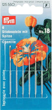Load image into Gallery viewer, Embroidery needles Chenille, sharp-point No. 18, 1.20 mm x 50 mm