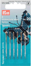 將圖片載入圖庫檢視器 Embroidery needles Tapestry, blunt-point No. 20, 1.00 mm x 43 mm
