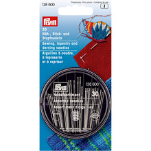 將圖片載入圖庫檢視器 Sewing, embroidery & darning needles in needle box 30 pieces