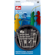 將圖片載入圖庫檢視器 Sewing, embroidery & darning needles in needle box 24 pieces