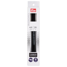 將圖片載入圖庫檢視器 Double-pointed knitting needle, carbon technology, ergonomics 20 cm x 4.0 mm