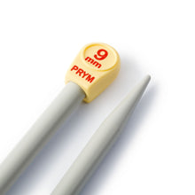將圖片載入圖庫檢視器 Single-pointed knitting pins, plastic 40 cm x 9.00 mm