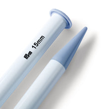 將圖片載入圖庫檢視器 Single-pointed knitting pins, plastic 40 cm x 15.00 mm