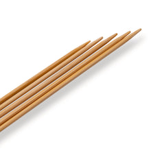 Load image into Gallery viewer, Prym 1530 double-pointed and glove knitting pins, 20 cm, bamboo
