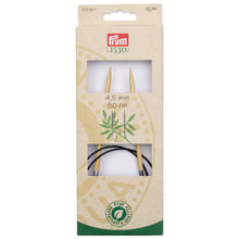 Load image into Gallery viewer, Prym 1530 circular knitting pins, 80 cm, bamboo
