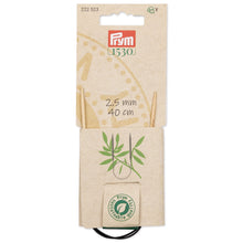 將圖片載入圖庫檢視器 Prym 1530 輪針,40 cm,竹材質