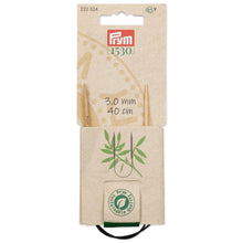 將圖片載入圖庫檢視器 Prym 1530 輪針,40 cm,竹材質