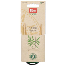 將圖片載入圖庫檢視器 Prym 1530 輪針,40 cm,竹材質
