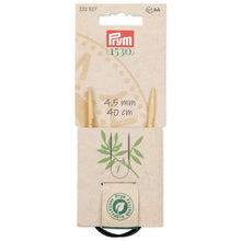 將圖片載入圖庫檢視器 Prym 1530 輪針,40 cm,竹材質