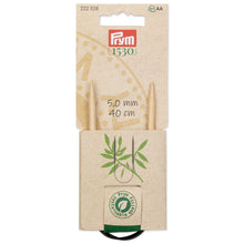 將圖片載入圖庫檢視器 Prym 1530 輪針,40 cm,竹材質
