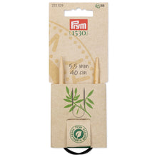 將圖片載入圖庫檢視器 Prym 1530 輪針,40 cm,竹材質