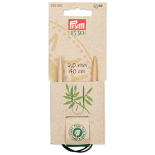 將圖片載入圖庫檢視器 Prym 1530 輪針,40 cm,竹材質