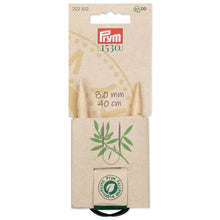 將圖片載入圖庫檢視器 Prym 1530 輪針,40 cm,竹材質