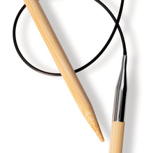 Load image into Gallery viewer, Prym 1530 circular knitting pins, 60 cm, bamboo

