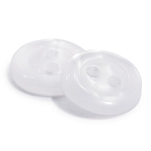 Load image into Gallery viewer, Blouse buttons, 2 sew-on holes Default Title