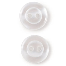 Load image into Gallery viewer, Blouse buttons, 2 sew-on holes Default Title