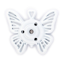 將圖片載入圖庫檢視器 Sew-On Snap fasteners, butterfly White