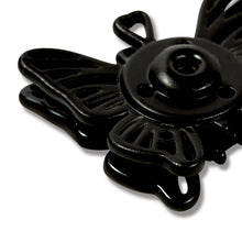 將圖片載入圖庫檢視器 Sew-On Snap fasteners, butterfly Black
