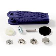 將圖片載入圖庫檢視器 Non-sew fasteners SPORT & CAMPING, 15 mm Silver