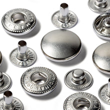 將圖片載入圖庫檢視器 Refill for non-sew fasteners ANORAK, 15 mm Silver, refill