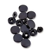 將圖片載入圖庫檢視器 Refill for non-sew fasteners ANORAK, 15 mm Black oxidized, refill