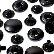 將圖片載入圖庫檢視器 Refill for non-sew fasteners ANORAK, 15 mm Black oxidized, refill