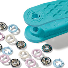 將圖片載入圖庫檢視器 Prym Love color Jersey press fasteners Pale pink, light blue, pearl
