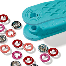 將圖片載入圖庫檢視器 Prym Love color Jersey press fasteners Red