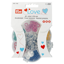 將圖片載入圖庫檢視器 Prym Love color Jersey press fasteners, 6 colors Default Title