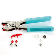 將圖片載入圖庫檢視器 Prym Love Vario Pliers + piercing / ColorSnaps tools Mint