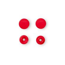 將圖片載入圖庫檢視器 Non-sew Color Snaps Light red