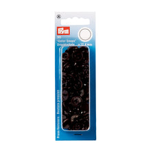將圖片載入圖庫檢視器 Non-sew Color Snaps Dark brown