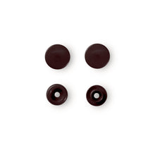 將圖片載入圖庫檢視器 Non-sew Color Snaps Dark brown
