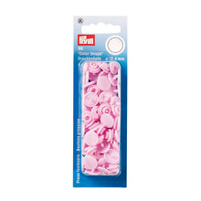 將圖片載入圖庫檢視器 Non-sew Color Snaps Pale pink