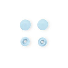 將圖片載入圖庫檢視器 Non-sew Color Snaps Light blue