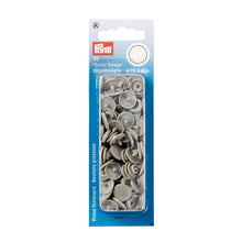 將圖片載入圖庫檢視器 Non-sew Color Snaps Grey