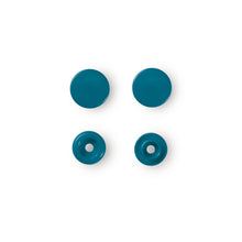 將圖片載入圖庫檢視器 Non-sew Color Snaps Dark turquoise