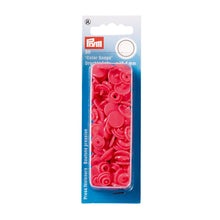 將圖片載入圖庫檢視器 Non-sew Color Snaps Raspberry pink