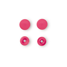 將圖片載入圖庫檢視器 Non-sew Color Snaps Raspberry pink