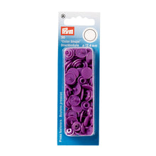 將圖片載入圖庫檢視器 Non-sew Color Snaps Lilac