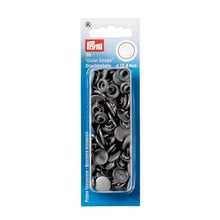 將圖片載入圖庫檢視器 Non-sew Color Snaps Silver grey