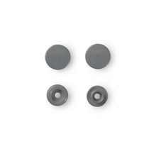 將圖片載入圖庫檢視器 Non-sew Color Snaps Silver grey