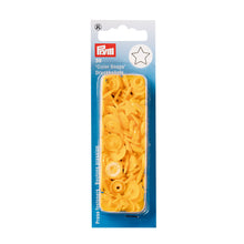 將圖片載入圖庫檢視器 Non-sew Color Snaps, star Yellow