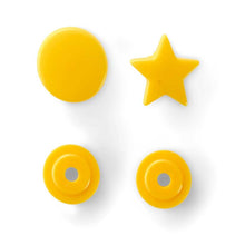 將圖片載入圖庫檢視器 Non-sew Color Snaps, star Yellow