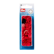 將圖片載入圖庫檢視器 Non-sew Color Snaps, flower Red