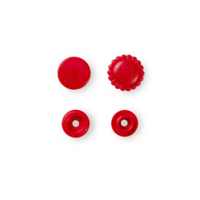 將圖片載入圖庫檢視器 Non-sew Color Snaps, flower Red
