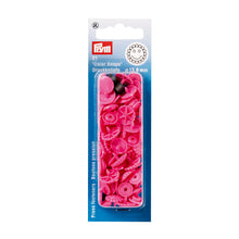 將圖片載入圖庫檢視器 Non-sew Color Snaps, flower Pink