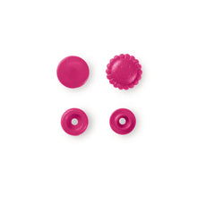 將圖片載入圖庫檢視器 Non-sew Color Snaps, flower Pink