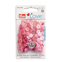 Load image into Gallery viewer, Prym Love Color Snaps fasteners Mini Pale pink
