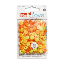Load image into Gallery viewer, Prym Love Color Snaps Mini, 9 mm Yellow
